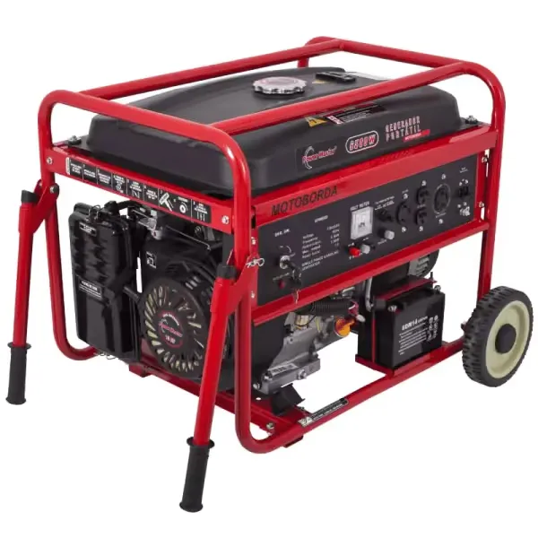 GENERADOR POWER MASTER 6500 GASOLINA 5.5KW